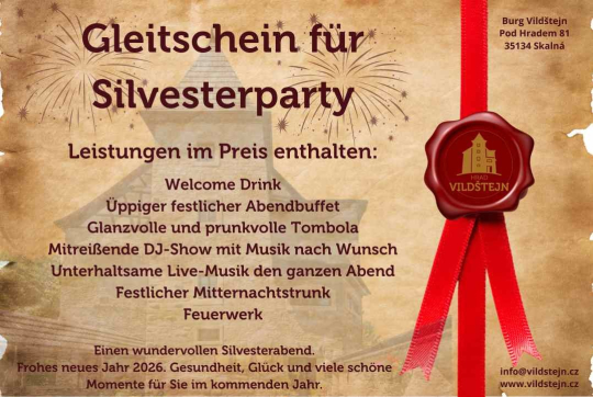 Gleitschein für Silvester