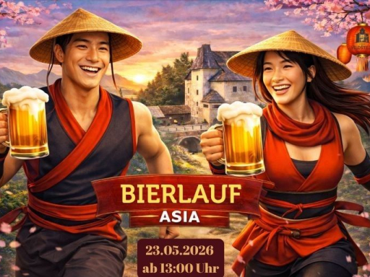 Bierlauf – Reise nach Asien