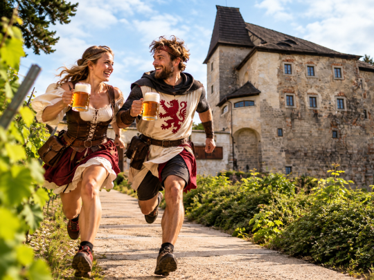 Bierlauf – Mittelalter